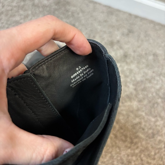 Free People Women’s Billie Buckled Moto Boots Black Leather Size 9.5 NWOB. - Picture 7 of 7